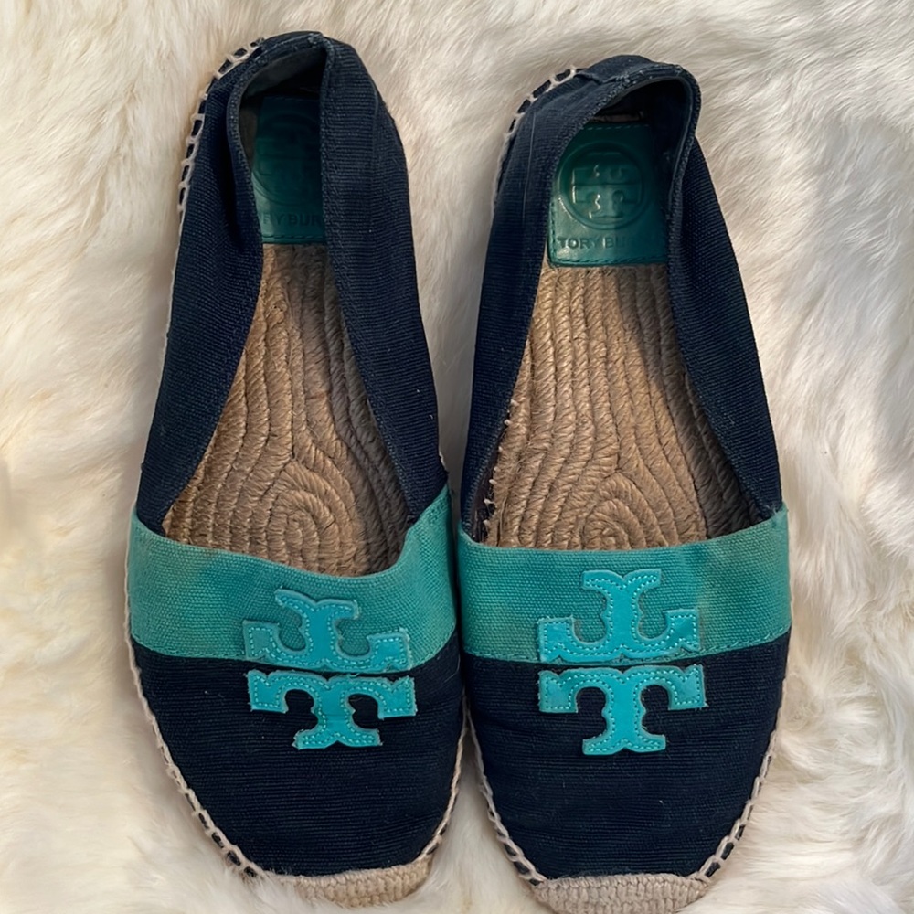 Tory Burch espadrilles size 10